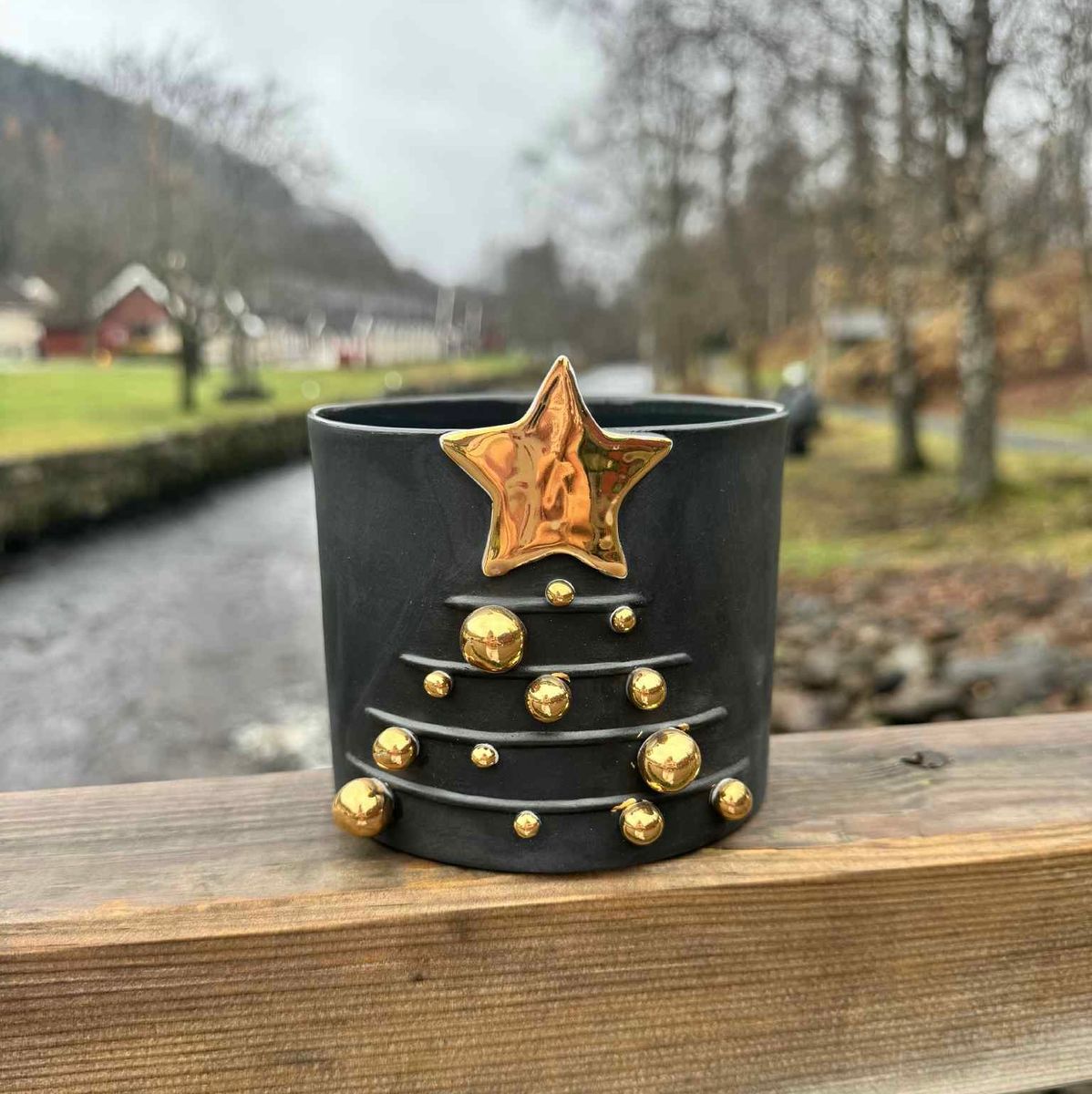 Godteridunk med juletre